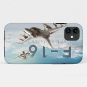 F-16 Strijd tegen valk Case-Mate iPhone Case (Achterkant (horizontaal))