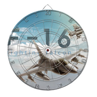 F-16 Strijd tegen valk Dartbord