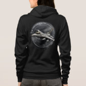 F-16 Strijd tegen valk Hoodie (Achterkant)