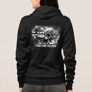 F-16 Strijd tegen valk Hoodie