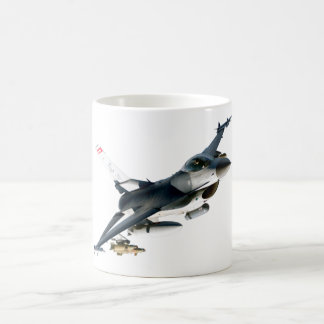 F-16 Strijd tegen valk Koffiemok