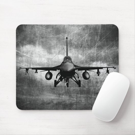 F-16 Strijd tegen valk Muismat (Met muis)