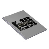 F-16 Strijd tegen valk Notitieboek (Rechterzijde)