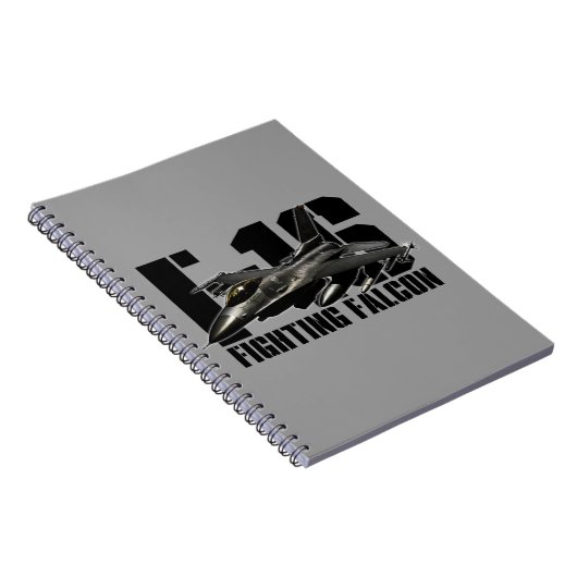 F-16 Strijd tegen valk Notitieboek (Rechterzijde)