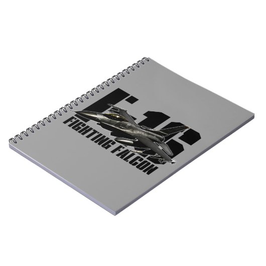 F-16 Strijd tegen valk Notitieboek (Linkerzijde)