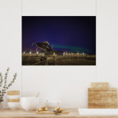 F-16 Strijd tegen valk Poster (Keuken)