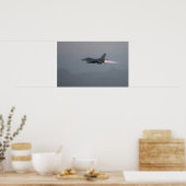 F-16 Strijd tegen valk Poster (Keuken)