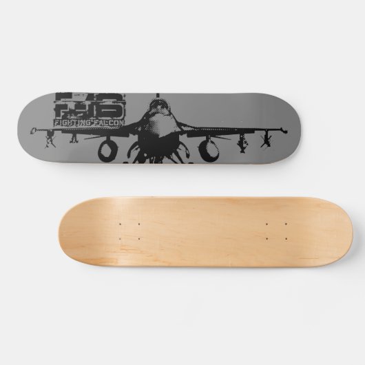 F-16 Strijd tegen valk Skateboard (Horizontaal)