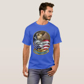 F-16 Strijd tegen valk T-shirt (Voorkant volledig)