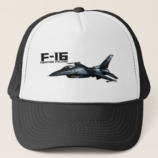 F-16 Strijd tegen valk Trucker Pet (Voorkant)