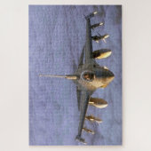 F-16 Strijd tegen valkbetonVliegtuig Legpuzzel (Verticaal)