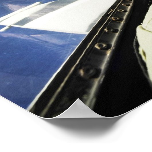 F-16 Strijd tegen valkbetonVliegtuig Poster (Hoek)