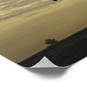 F-16 Strijd tegen valkbetonVliegtuig Poster (Hoek)