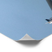 F-16 Strijd tegen valkbetonVliegtuig Poster (Hoek)