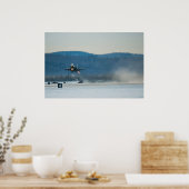 F-16 Strijd tegen valkbetonVliegtuig Poster (Keuken)