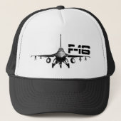 F-16 Strijd tegen valkendrager Trucker Pet (Voorkant)