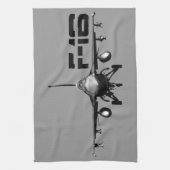 F-16 Strijd tegen valkenhanddoeken Theedoek (Verticaal)