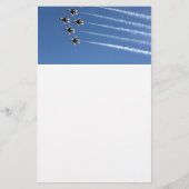 F-16 Thunderbird Delta Formation Briefpapier (Voorkant)