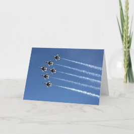 F-16 Thunderbird Delta Formation Kaart