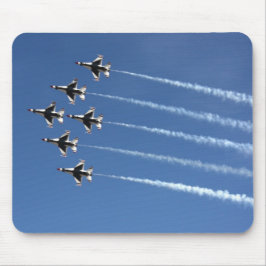 F-16 Thunderbird Delta Formation Muismat