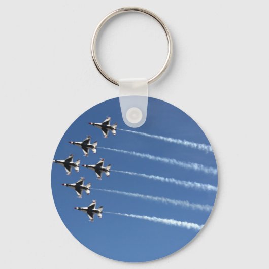 F-16 Thunderbird Delta Formation Sleutelhanger (Voorkant)