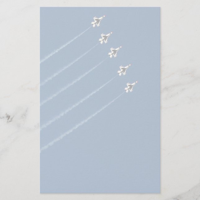 F-16 Thunderbird Five Formation (Voorkant)