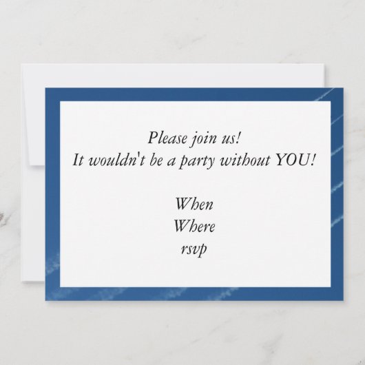 F-16 Thunderbird Five Formation Kaart (Achterkant)