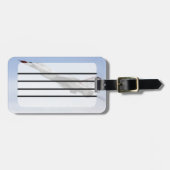 F-16 Thunderbird in flight Bagagelabel (Voorkant horizontaal)