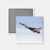 F-16 Thunderbird in flight Magneet (Voorkant / Achterkant)