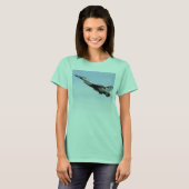 F-16 Thunderbird in flight T-shirt (Voorkant volledig)