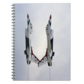 F-16 Thunderbird Maneuver - Inverted Notitieboek (Voorkant)