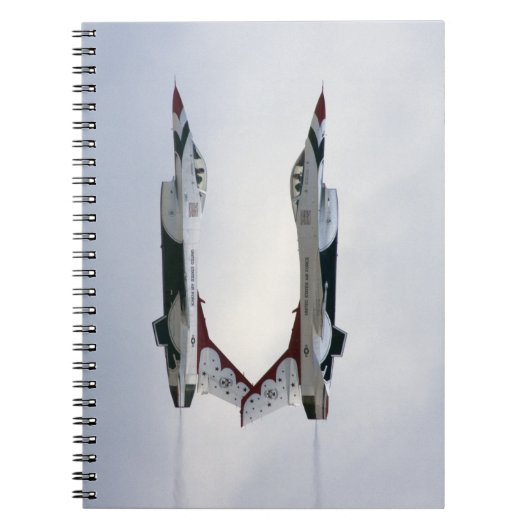 F-16 Thunderbird Maneuver - Inverted Notitieboek (Voorkant)