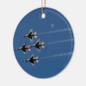 F-16 Thunderbirds Diamantformatie Keramisch Ornament (Links)