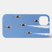 F-16 Thunderbirds vliegen in de vijfkaartenformati Case-Mate iPhone Case (Achterkant (horizontaal))