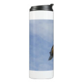 F-16 tijger draait en verbrandt acrylafdrukken thermosbeker (Gedraaid links)