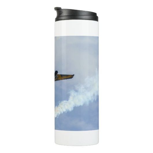 F-16 tijger draait en verbrandt acrylafdrukken thermosbeker (Geroteerd rechts)