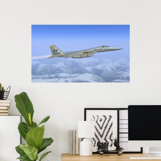 F-16 Trekarend Poster (Thuiskantoor)