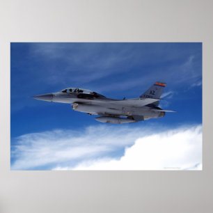 F-16 Twee zitplaatsen Poster