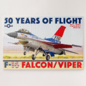 F-16 VALK/VIPER - 50 JAAR! (20x30 INCH) Legpuzzel (Horizontaal)