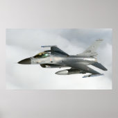 F-16 van de Royal Netherlands Air Force Poster (Voorkant)