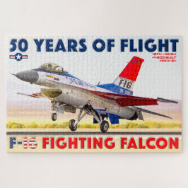 F-16 VECHTVALK - 50 JAAR! (20x30 INCH) Legpuzzel