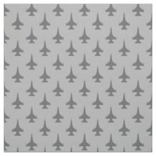 F-16 Viper Fighter Jet Grey op Grijs Stof