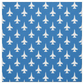 F-16 Viper Fighter Jet Pattern Wit Stof (Swatch)