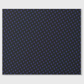 F-16 Viper Jet Pattern Blue op Black Cadeaupapier (Vlak)