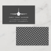 F-16 Viper Piloot met bijpassend patroon Visitekaartje (Voorkant / Achterkant)