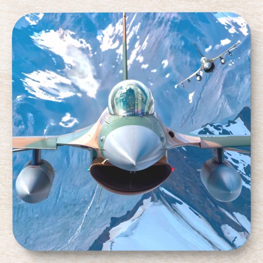F-16C FALCON BIER ONDERZETTER (Voorkant)