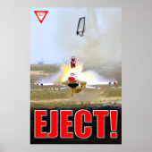 F-16C FALCON - EJECT! POSTER (Voorkant)