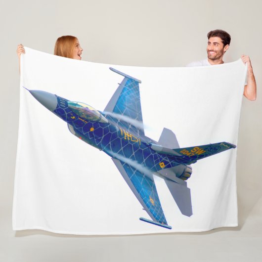 F-16C FALCON FLEECE DEKEN (In situ)