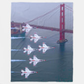F-16C FALCON FLEECE DEKEN (Voorkant)