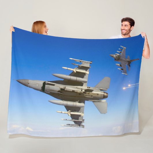 F-16C FALCON FLEECE DEKEN (In situ)